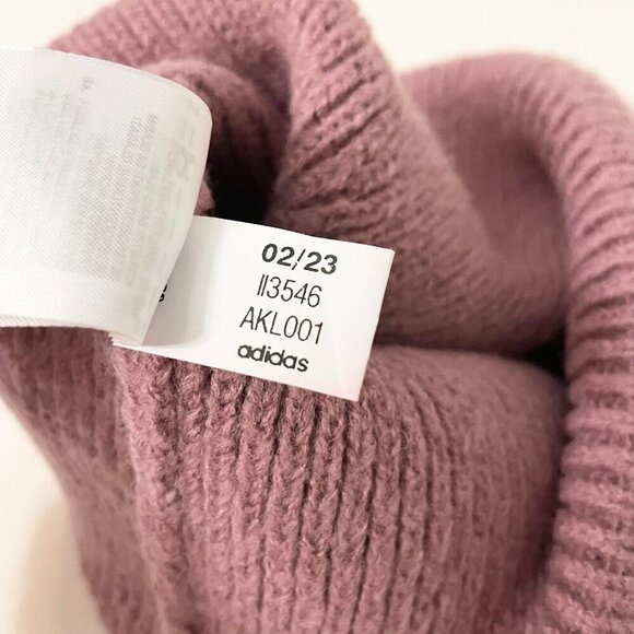 Adidas Womens Wide Cuff Fold Beanie Hat - Picture 10 of 16